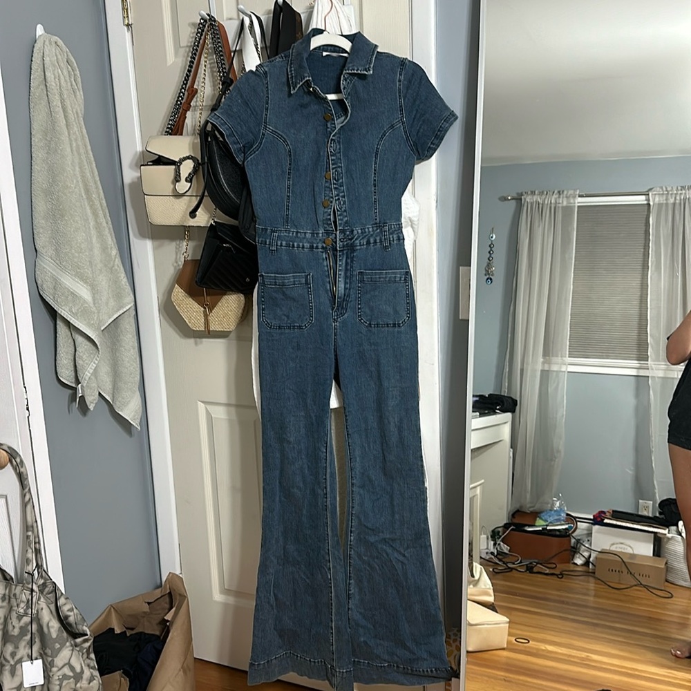 Denim jumpsuit